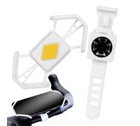 Support De Téléphone Portable pour Vélo,Clip À Absorption des Chocs en Silicone | Fixation De Smartphone pour Vélo,pour Adultes Déplacement Tourisme Course Voyage