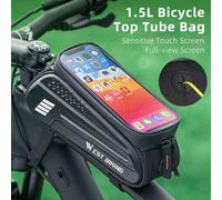 Support De Téléphone Portable Pour Vélo De Route En Montagne, Étanche, Tube De Cadre Avant, Selle, Écran Tactile, Sacoche De Cyclisme