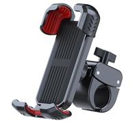 Support de téléphone portable pour vélo, pour iPhone, Samsung Galaxy Note et smartphone de 4,5 à 7", rotation à 360° pour guidon de vélo - Pour scooter électrique, VTT, vélo de route, VTT, chariot de