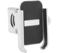 Support De Téléphone Portable Pour Vélo, Support De Téléphone Portable Pour Guidon De Moto Et Scooter, Support De Smartphone Pour Smartphone De 3.5 À 5.99 Pouces, Ton Argenté
