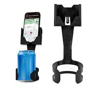 Support de Téléphone Portable pour Voiture avec Porte-gobelet de 3 à 4 Pouces, Support de Téléphone Portable de Voiture en Plastique ABS, Support de Téléphone Portable pour Voiture