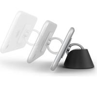 support de téléphone portable pour voiture iRing - Support de smartphone pour voiture Compatible avec iRing Original ou iRing Link - Design compact - Angle de vue réglable - Noir