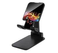 Support de téléphone portable réglable avec notes de musique arc-en-ciel pour bureau, support de téléphone portable, support universel mains libres pour téléphone portable pour avion, voyage essentiel