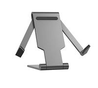 Support de téléphone portable réglable en aluminium pour table - Compatible avec iPhone 13 12 Pro Max XS, Galaxy S22 S21 Ultra A53 A50, Huawei P50 Pro, etc