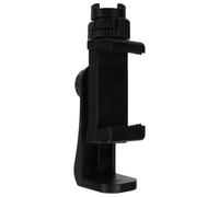 Support de téléphone portable réglable pour trépied avec support pivotant à 360 degrés, support universel pour téléphone sur trépied,