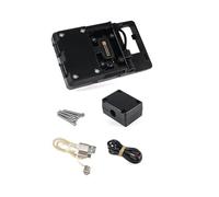Support de téléphone Portable RTSMD Support De Navigation GPS Moto pour Africa Twin CRF1100L Adventure Sports, Support De Chargement sans Fil pour Téléphone(Noir5)