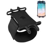 Support de téléphone portable - Support de sangle mobile rotatif - Brassard flexible pour appareil intelligent - Accessoire de course à pied, gadget de sport, équipement de plein air sécurisé