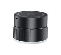 Support de téléphone portable, support de téléphone magnétique sous vide - Support de téléphone électrique, support multifonction pour smartphone avec charge sans fil de 15 W, berceau A