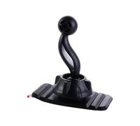 Support de téléphone portable universel en plastique adhésif pour tableau de bord de voiture 17 mm