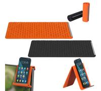 Support de téléphone portable universel en silicone multi-angle/noyau en | Support de téléphone portable compatible avec iPhone/Android, portable, petit et léger, facile à ranger