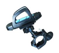 Support de téléphone portable universel rotatif à 360° pour vélos électriques, scooters électriques et voitures à batterie, s'adapte aux guidons de 20 à 22 mm, construction en plastique durable