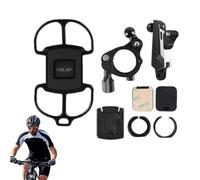 Support De Téléphone Pour Bicyclette - 360 Degrés Rotatif Réglable Pince Universelle - Support de Guidon pour Smartphone,Pour Cyclisme Randonnée Navigation GPS Visionnage Vidéo Enregistrement Streamin