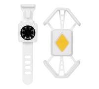 Support De Téléphone pour Bicyclette,Clip en Silicone avec Absorption des Chocs - Porte-Téléphone pour Vélo,pour Hommes Femmes Déplacement Randonnée Course Voyage