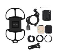 Support De Téléphone Pour Bicyclette | Pince Universelle Rotative 360 Degrés Anti-Choc - Support Vélo De Montagne Pour Smartphone - Pour Randonnée Appels Vidéo Navigation Enregistrement Streaming GPS