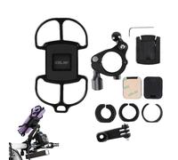 Support De Téléphone Pour Bicyclette,Pince Universelle Rotative Ajustable à 360 Degrés - Support Guidon Téléphone,Pour Vélo Route Et Montagne Navigation Enregistrement Vidéo Streaming Appels