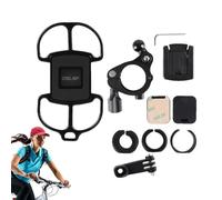 Support De Téléphone Pour Bicyclette | Pince Universelle Rotative Ajustable à 360 Degrés | Support Téléphone Scooter - Pour Cyclisme Déplacements Navigation Appels Vidéo Enregistrement Vidéo Streaming