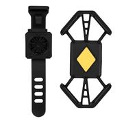 Support De Téléphone pour Bicyclette | Support en Silicone avec Absorption des Chocs,Porte-Téléphone Portable pour Bicyclette - pour Hommes Femmes Déplacement Randonnée Course Voyage