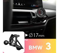 Support de téléphone pour BMW Série 3 2025 2026 M3, support de téléphone de voiture avec refroidissement par flux d'air, 360° ° Accessoires de base pour téléphone pivotant pour BMW Série 2 et 4