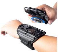 Support de téléphone pour bracelet de course à pied, rotation à 360 ° et brassard de sport détachable avec porte-clés pour iPhon