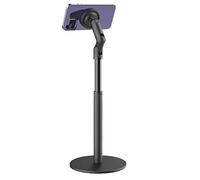 Support De Téléphone pour Bureau - 41,9 X 16,3 Cm, Support Magnétique Réglable en Hauteur, Sport De Téléphone Réglable en Hauteur - pour Enregistrement Vidéo, Streaming en Direct, Table, Maison, Voi