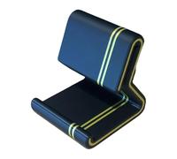 Support de téléphone pour bureau, support compact avec butée avant et arrière incliné pour un affichage quotidien de l'écran mobile compact
