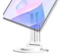 Support de téléphone pour bureau | Support de bureau en aluminium avec base antidérapante - Support de téléphone magnétique pour enregistrement vidéo pour regarder la télévision et apprendre