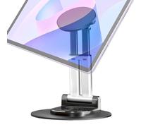 Support de téléphone pour bureau | Support de bureau rotatif à 360° pour l'enregistrement vidéo | Support de téléphone magnétique pour regarder la télévision, apprendre en ligne