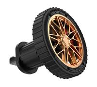 Support de téléphone pour buse d'air pour voiture,Support de téléphone pour buse d'air - Support de téléphone de voiture avec prise d'air - Support de voiture pour téléphone en forme de roue, clip d