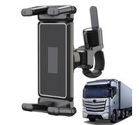 Support de téléphone pour camion | Support de serrage réglable pour véhicules | Support de navigation de voiture et support pour camions, pelleteuses et chariots élévateurs | Support de téléphone