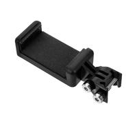 Support de Téléphone pour Casque en Plastique, Réglable Multi-Angle | Fixation sur Rail 20mm, Mécanisme à Pince et Dégagement Rapide, Usage les Mains pour Ski