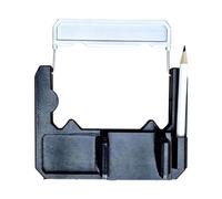 Support de téléphone pour chariot de golf, support à clipser, organiseur de smartphone de 10,2 à 17,8 cm avec fente pour crayon, plateau et petit bac de rangement, plateau de téléphone de golf