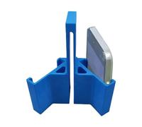 Support de téléphone pour clôture, impression 3D, double face, antidérapant, support de téléphone pour appareil photo de tennis, pour adultes, joueurs, athlètes, amateurs de softball, pickleball