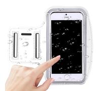Support de téléphone pour course à pied, brassard étanche, pochette de sport légère, équipement réfléchissant, rangement sécurisé pour clé, sangle réglable résistant à la transpiration | pour jogging
