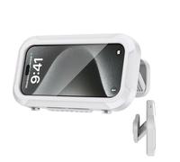 Support de téléphone pour douche - Étui à 360 degrés | Support antibuée de grande taille avec fonction de sensibilité élevée, idéal pour les miroirs muraux de salle de bains, la , le scénario