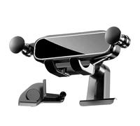 Support de téléphone pour écran de voiture - Clip On Center Control Mount | Support de téléphone antidérapant ABS & alliage Support de téléphone universel pour la plupart des smartphones sans