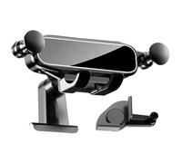 Support de téléphone pour écran de voiture - Support réglable pour tableau de bord - Support de téléphone portable sécurisé pour voiture | Support mobile stable avec rotation à 360 degrés pour la