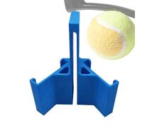 Support de téléphone pour filet de tennis impression 3D - Support de caméra double face pour analyse de jeu et streaming - Clip de clôture universel pour tennis pickleball et softball - Jaune