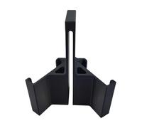 Support de téléphone pour filet de tennis impression 3D - Support de caméra double face pour analyse de jeu et streaming - Clip de clôture universel pour tennis pickleball et softball - Jaune
