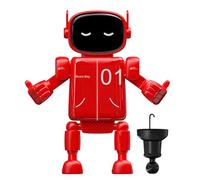 Support de téléphone pour grille d'aération de voiture avec capteur de gravité et rotation à 360 °, design dessin animé, crochet de queue réglable pour la plupart des véhicules et smartphones