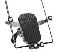 Support de téléphone pour grille d'aération - Pince télescopique pour téléphone portable - Support de téléphone portable avec libération rapide pour la navigation routière et voyage