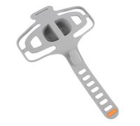 Support de Téléphone pour Guidon de Vélo, Sangle en Silicone, S'installe Facilement, Fixe en Toute sécurité Votre Téléphone pour Une Aventure en Toute sécurité, 1 unité (Gray)
