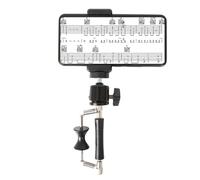 Support de téléphone pour guitare - Accessoires d'instruments acoustiques réglables | Support de téléphone portable pour ukulélé, diffusion en direct, enregistrement vidéo, enseignement de la musique