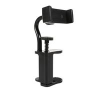 Support de téléphone pour guitare | Clip de fixation pour smartphone pour guitare acoustique et électrique | Support de tête réglable pour streaming en direct, enregistrement et cours vidéo | Pince