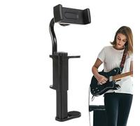 Support de téléphone pour guitare, clip de guitare, pince pour smartphone pour enregistrer, appels vidéo, streaming, voyage, exercice, lecture relaxante