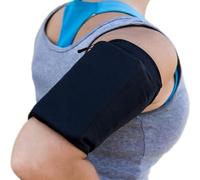 Support de téléphone pour la course à pied - Brassard léger et sécurisé - Étui de téléphone résistant à la transpiration pour la marche, la randonnée, le vélo, le brassard élastique réglable, support