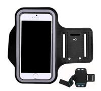 Support de téléphone pour la course à pied - Ceinture et brassard résistants à la transpiration | Pochette de rangement légère et résistante aux chocs avec fente pour clé | Accessoire de sport pour le