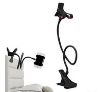 Support de téléphone pour lit - Scénarios d'utilisation polyvalents, support de téléphone portable flexible avec bras, clip de montage pour téléphone aérien | Clip stable multifonctionnel pour tissu