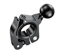Support de Téléphone pour Moto à Billes Noir en Alliage D’aluminium | Base de Fixation pour Guidon, Compatible Mobile Phone et Recorder, Installation Diy, Facile à Utiliser