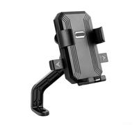 Support de téléphone pour moto avec mini pare-soleil réglable, essentiel pour chaque conducteur (rétroviseur)