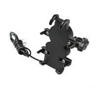 Support de téléphone pour moto axé sur la navigation compatible avec les véhicules électriques et les motos standard pour une utilisation en déplacement